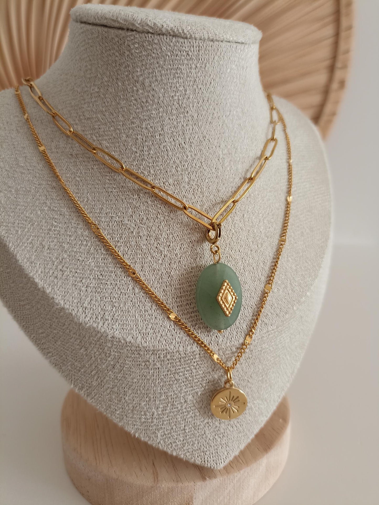 Ambre - Collier multi-rangs