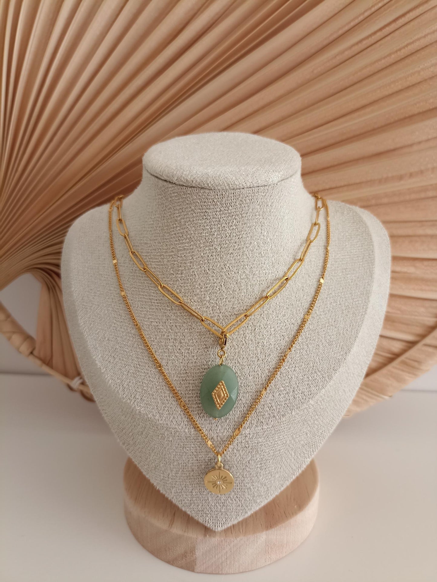 Ambre - Collier multi-rangs